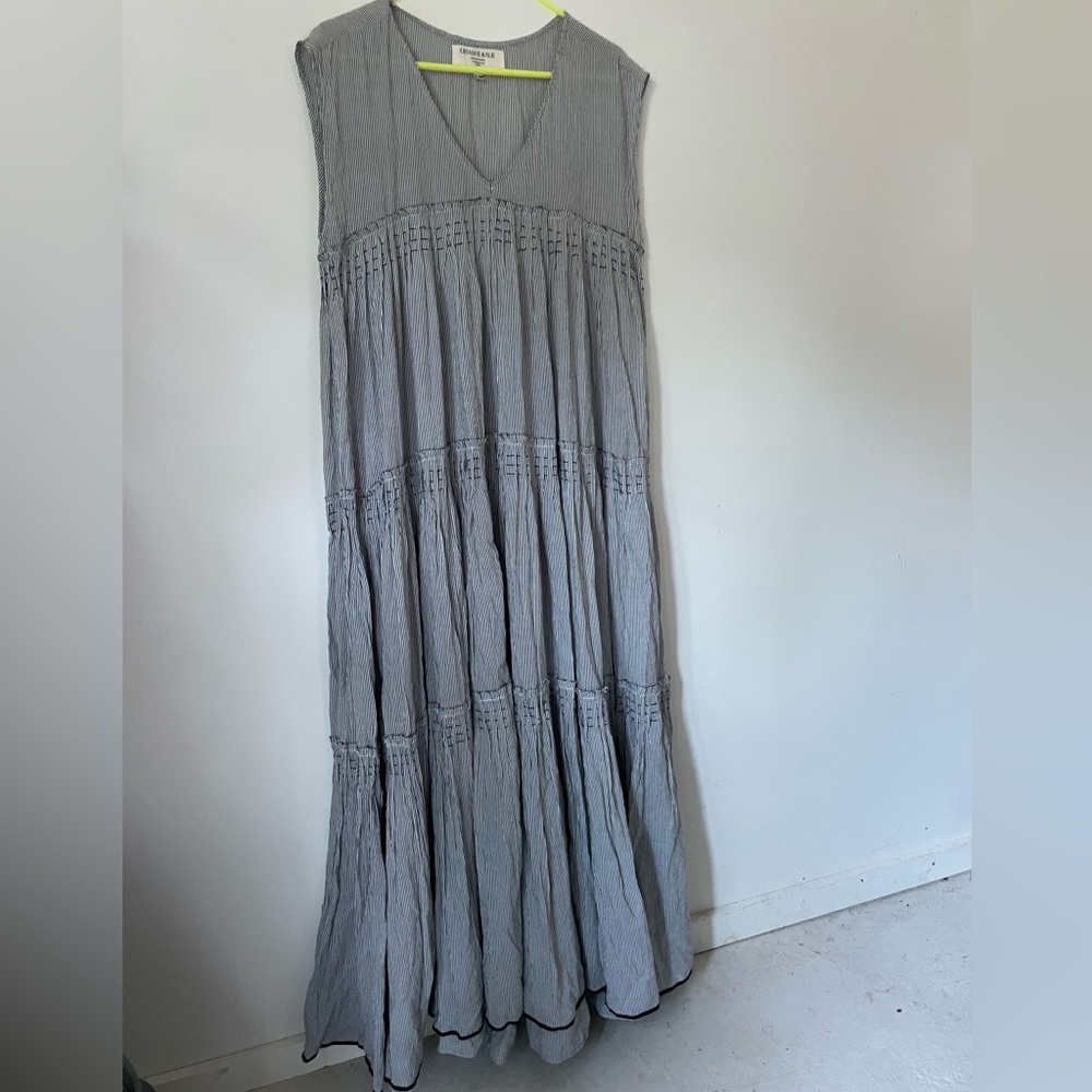 Gray Maxi Dress